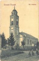 1909 Élesd, Alesd; református templom. W.L. 291. Sándor Mór kiadása / Calvinist church (fa)