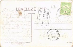 1909 Élesd, Alesd; református templom. W.L. 291. Sándor Mór kiadása / Calvinist church (fa)