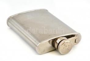 Fém flaska, jó állapotban, m: 10 cm