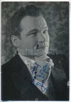 1955 Borvető János (1922-) színész aláírása őt ábrázoló fotón