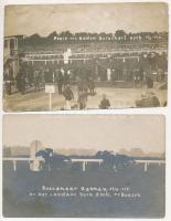 2 db régi lóverseny fotó / 2 pre-1945 horse race photos
