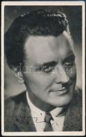 Perényi László (1910-1993) színész aláírása őt ábrázoló fotón