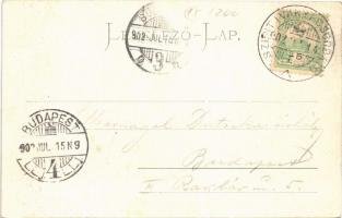 1902 Tátra, Magas-Tátra, Vysoké Tatry; Csorba-tó és Tátra / Csorba-See mit Tatra / Strbské pleso / l...