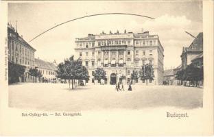 Budapest I. Szent György tér, Honvédelmi Minisztérium. Divald Károly 195. sz.