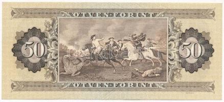 1986. 50Ft látványos nyomdai papírránccal T:II 
Adamo F24