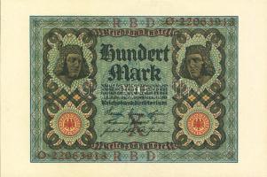 Német Birodalom/Weimari Köztársaság 1920. 100M(2x) egymásutáni sorszámokkal T:I