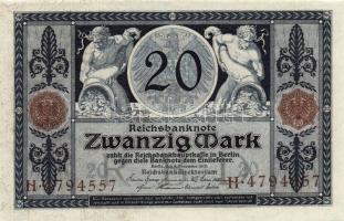 Német Birodalom/Császárság 1915. 20M T:I