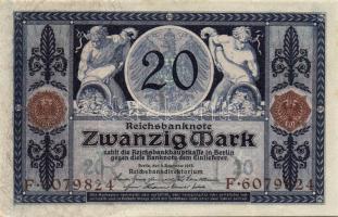 Német Birodalom/Császárság 1915. 20M T:I-