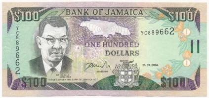 Jamaika 2004. 100$ T:I Jamaica 2004. 100 Dollars C:UNC Krause 80.