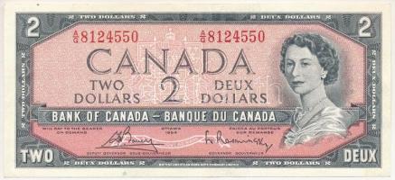 Kanada 1954. 2$ T:III szép papír Canada 1954. 2 Dollars C:F fine paper Krause 76.c