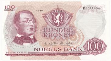 Norvégia 1977. 100K T:II- Norway 1977. 100 Kroner C:VF Krause 38.e
