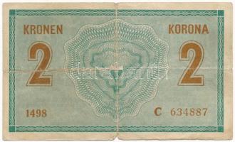 1914. 2K "C" sorszámjel T:III,III- apró ly. Adamo K5/2
