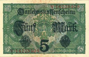 Német Birodalom/Császárság 1917. 5M T:I