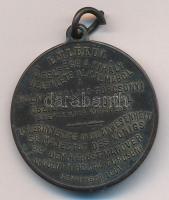 1901. A dolni miholjaci és görcsönyi hadgyarkolatra Br emlékérem T:2 Hungary 1901. For the Autumn Military Exercise of Dolni Miholjac and Görcsöny Br medal C:XF