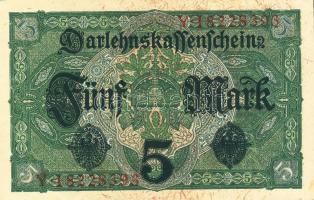 Német Birodalom/Császárság 1917. 5M T:I