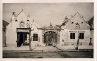 Sopron Leitner Jónáss geschäft Foto AK