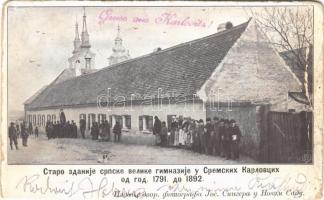 1905 Karlóca, Karlowitz, Sremski Karlovci; Gimnázium / high school (b)