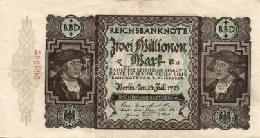 Német Birodalom/Weimari Köztársaság 1923. 2.000.000M T:II-/III+