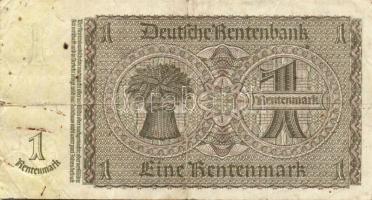 NDK 1948. 1937. 1RM kuponnal felülbélyegezve ú.n. "Kuponschein" T:III