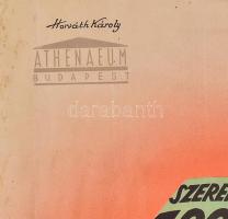 cca 1935 Magyar Királyi Osztálysorsjáték reklámplakát, hajtásnyomokkal, szélén kis foltokkal, 63×48 ...