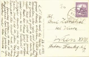 1931 Sopron, Brennberg Bogenriegel. Zsabokorszky mérnök felvétele