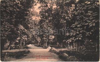 1915 Gyula, József szanatórium park