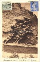 1933 Hohneck (Vosges), Monument du 152. R. I. a lHartmannswillerkopf / WWI French military monument. TCV card (EK)