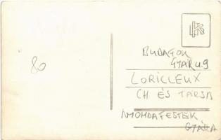 Budapest XXII. Budafok, Lorilleux Ch. és Társa nyomdafesték gyára, ünnepi beszéd. Gyár utca 9. photo