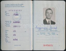 1970 Magyar Népköztársaság útlevele, 30 napig érvényben lévő pecséttel