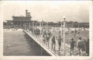 1938 Constanta, beach, bathers. photo
