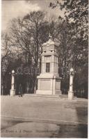 1932 Krems an der Donau, Sappeurdenkmal im Stadtpark / WWI military sapper monument