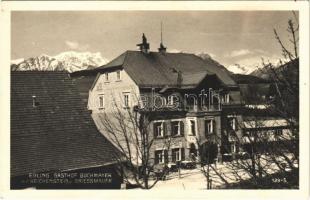 Edling bei Troifaiach (Steiermark), Gasthof Buchmayer mit Reichenstein u. Griessmauer / hotel, inn. Aufnahme u. Verlag Franz Auleithner