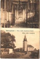 1918 Bodrogolaszi, Római katolikus templom és belső