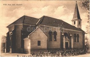 1943 Fűr, Für, Rúban; Római katolikus templom / church