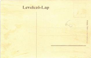 Balatonvilágos, Dr. Tóth villa. Kiadja Tóth és Szentmiklóssy (ragasztónyom / gluemark)