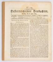 1814 5 db német nyelvű kiadvány