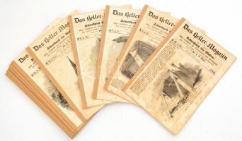 1843-1845 20 db Heller - Magazin, német nyelvű