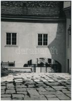 cca 1940-1950 Székesfehérvár, részlet, fotó, 17×12 cm