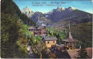 Tátra, Vysoké Tatry; Tarpatakfüred  / Kohlbachtal (EK)