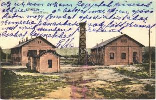 1912 Galgóc, Frasták, Hlohovec; Villamos telep. Bródy Simon kiadása / electric power plant (EK)