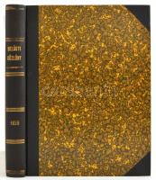 1899 A Belügyi Közlöny teljes évfolyama, korabeli félvászon kötésben, szép állapotban