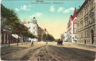 Temesvár, Timisoara; Józsefváros, Hunyady út / Iosefin, street