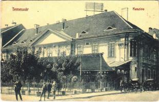 Temesvár, Timisoara; kaszinó. W.L. Bp. 2001. Gerő Manó kiadása / casino (EK)