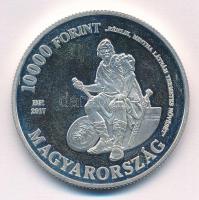 2017. 10.000Ft Ag "Arany János születésének 200. évfordulója" T:1- (eredetileg PP)