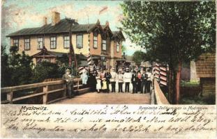 Modrzejów (Myslowice, Myslowitz); Russische Zollkammer / Russian Customs Chamber (EK)