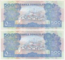 Szomáliföld 2016. 500Sh (2x) sorszámkövetők T:I-
Somaliland 2016. 500 Shillings (2x) sequential ser...