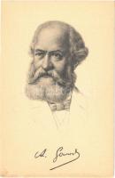 Charles Gounod, French composer. Stengel art postcard (fl)