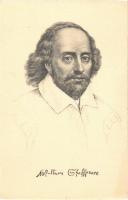William Shakespeare, English playwright, poet, and actor. Stengel art postcard