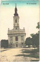 1932 Budapest XXIII. Soroksár, Római katolikus templom. Özv. Steiner Gyuláné kiadása