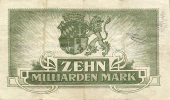 Német Birodalom/Weimari Köztársaság/Ludwigshafen am Rhein 1923.10.10. 10.000.000.000M T:II